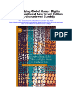 Download Regionalizing Global Human Rights Norms In Southeast Asia 1St Ed Edition Dwi Ardhanariswari Sundrijo all chapter