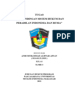 Tugas Perbandingan Sistem Hukum - Andi Muh Aliffar (0114.02.52.2020) Kelas 52 MH-3