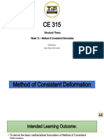 Week 12 Method of Consistent Deformation (1)