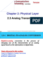 Lesson 2 - 3 Analog Transmission