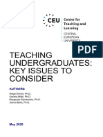 Teachingundergraduates