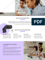 Logitech c270 For Education One Pager