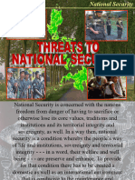 Threats To National Security 1