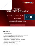 KELOMPOK 7 - PSAK 71 Instrumen Keuangan