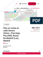 Vivienda en Venta en Calle SEVERO OCHOA, PISO - BAJA, PTA - C000 0 28230, Madrid, ROZAS DE MADRID (LAS) - Aliseda Inmobiliaria