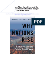 Why Nations Rise Narratives and The Path To Great Power 1St Edition Manjari Chatterjee Miller All Chapter