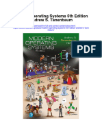 Modern Operating Systems 5Th Edition Andrew S Tanenbaum Full Chapter