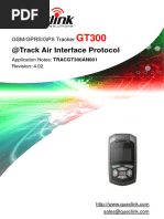 GT300 @track Air Interface Protocol V4.02