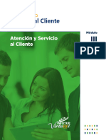 DIPLOMADO SERVICIO AL CLIENTE -M3- Atencion y Servicio al Cliente_