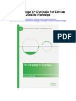 Download The Language Of Dystopia 1St Edition Jessica Norledge full chapter