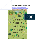 Why Public Space Matters Setha Low All Chapter