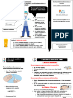 Si Risque de Projection de Sang Ou de Liquide Biologique Restez Vigilant Et Portez Des Gants À Usage Unique