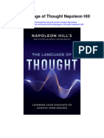 The Language of Thought Napoleon Hill Full Chapter