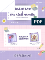 PPT_ Kel 8_ Rule of Law Dan Hak Asasi Manusia