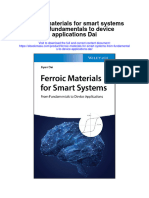Download Ferroic Materials For Smart Systems From Fundamentals To Device Applications Dai full chapter
