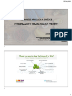Anamnese aplicada à saúde, performance e semiologia no esporte - Aula - Ana Beatriz Baptistella - 23.09.2023