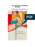 Download Modernism And Non Translation Harding full chapter