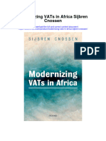 Modernizing Vats in Africa Sijbren Cnossen Full Chapter