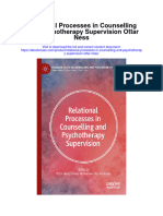 Download Relational Processes In Counselling And Psychotherapy Supervision Ottar Ness all chapter