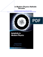 Relativity in Modern Physics Nathalie Deruelle All Chapter