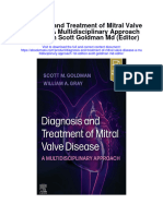 Download Diagnosis And Treatment Of Mitral Valve Disease A Multidisciplinary Approach 1St Edition Scott Goldman Md Editor full chapter