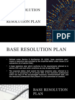 Base Resolution Plan