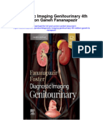 Diagnostic Imaging Genitourinary 4Th Edition Ganeh Fananapazir Full Chapter