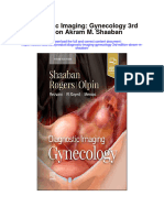 Diagnostic Imaging Gynecology 3Rd Edition Akram M Shaaban Full Chapter