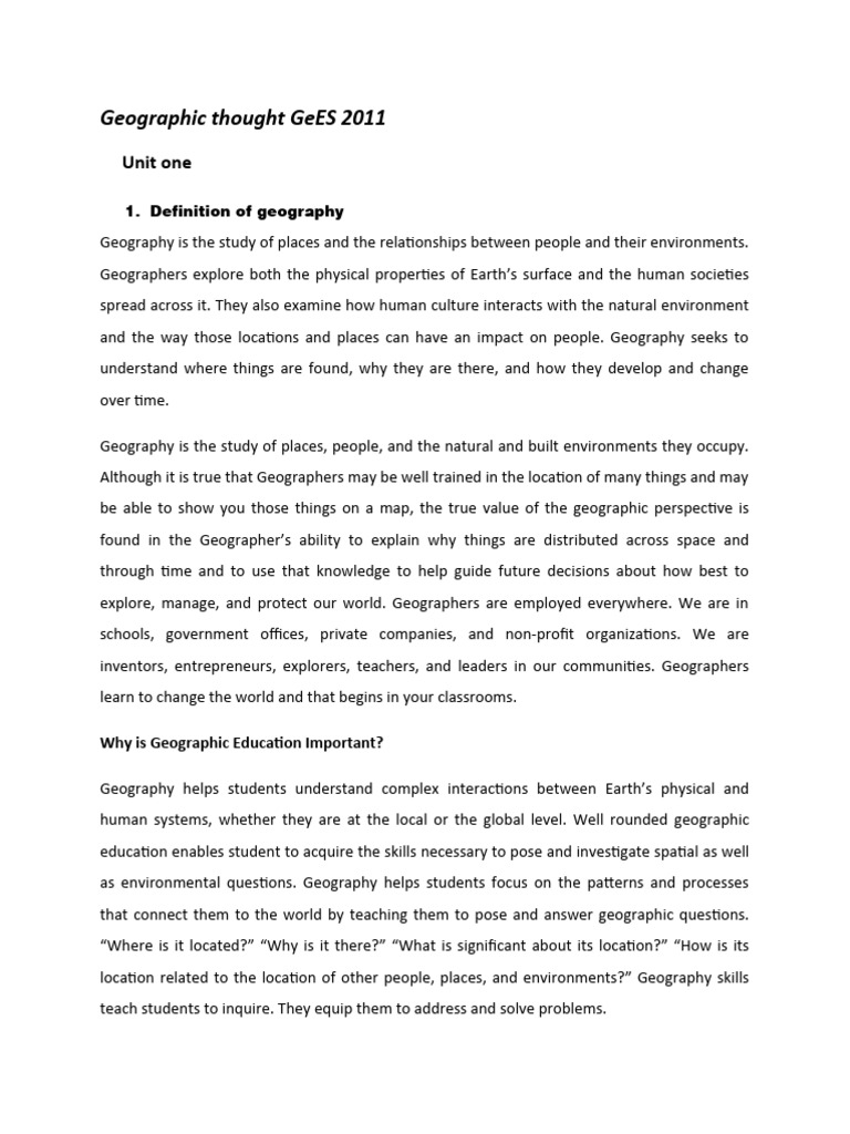 Geographic thought 1 2 3 download free pdf geography geographic