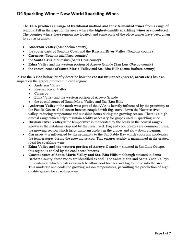 New World Sparkling Wine Insights | PDF | Wine | Fermented Drinks