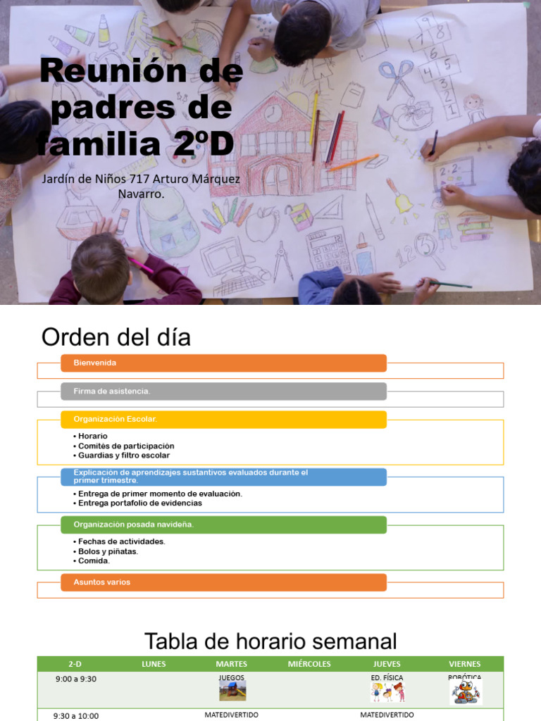 Junta Padres de Familia | PDF | Alimentos | Inclusión (Educación)