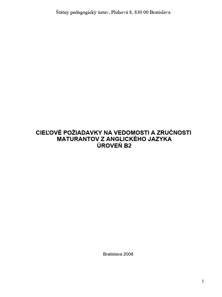 Anglicky jazyk b2 pdf