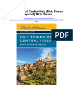 Download Hill Towns Of Central Italy Rick Steves Snapshot Rick Steves full chapter