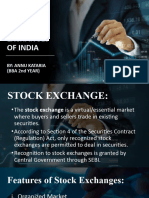 Stock Exchanges of India