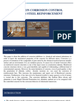 IRJET - Study On Corrosion Control Mechanism In steel reinforcement