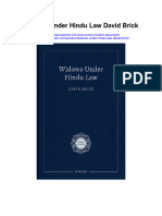 Download Widows Under Hindu Law David Brick all chapter