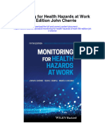 Download Monitoring For Health Hazards At Work 5Th Edition John Cherrie full chapter