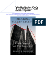 Religions Sudden Decline Whats Causing It and What Comes Next Ronald F Inglehart All Chapter