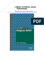 Download Religious Belief 1St Edition James Kellenberger all chapter