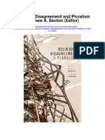 Download Religious Disagreement And Pluralism Matthew A Benton Editor all chapter