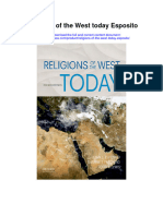 Religions of The West Today Esposito All Chapter