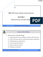2023-24 MMS 7201 Lecture 4 - Business Issues in Product Development