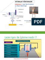 10. Hafta Konu1-Lazer Işını Ile İşleme