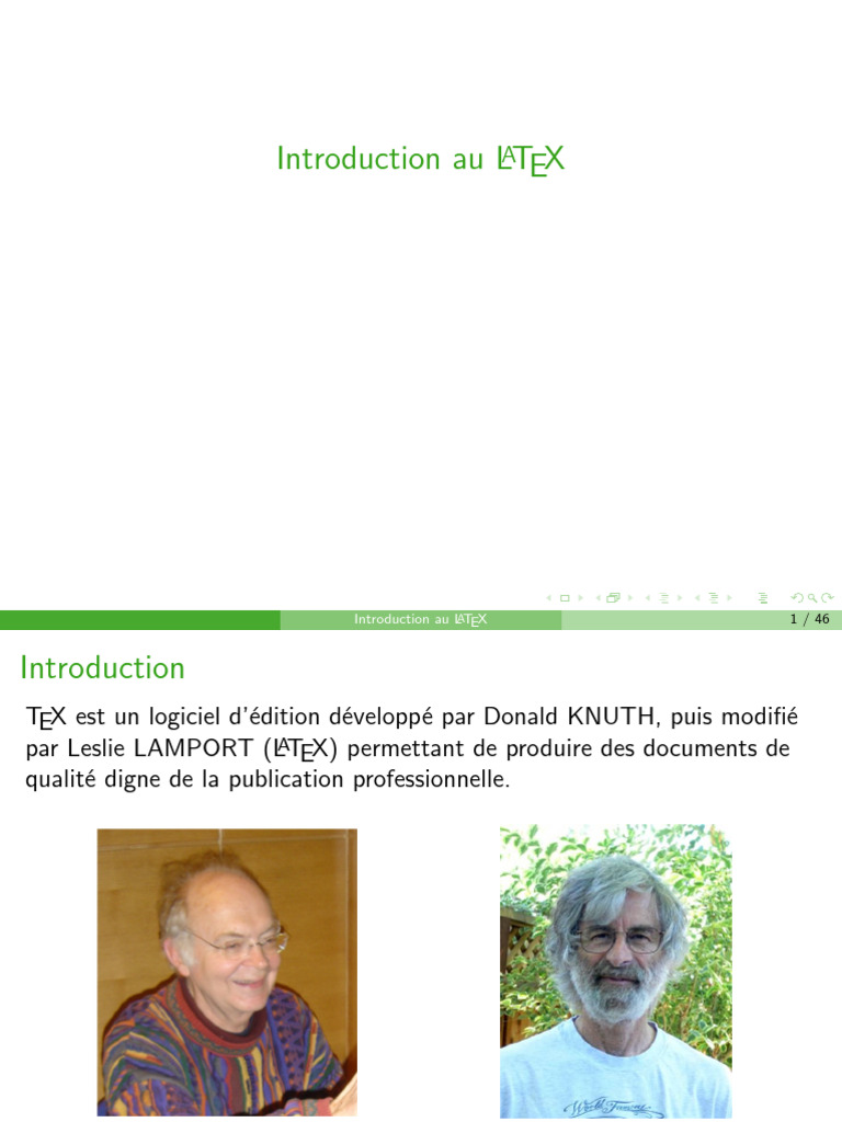 Introduction au LaTeX pour débutants | PDF | Informatique | Logiciel