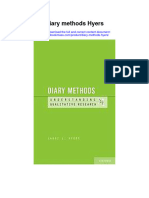Download Diary Methods Hyers full chapter