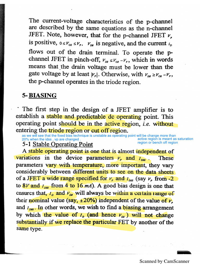 2JFET biasing PDF