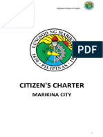 MARIKINA 2022 Citizens Charter