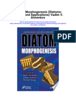Download Diatom Morphogenesis Diatoms Biology And Applications Vadim V Annenkov full chapter