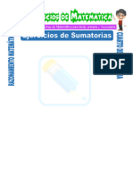 Ejercicios de Sumatorias para Cuarto de Secundaria