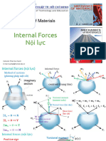 Internal Forces N I L C: Strength of Materials